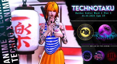 Event image for Nightblossom x The Clubbers LS: TechnOtaku