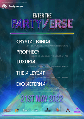 Poster for Enter the Partyverse