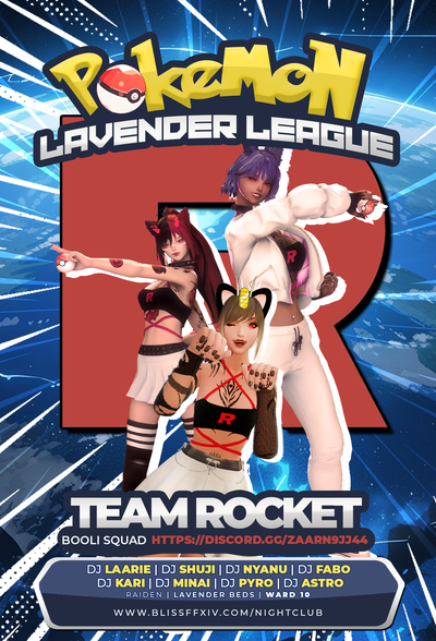 Event image for Bliss | Pokemon Lavender League - Ft. Arclight, The Foxden, Dracarys & Booli Squad