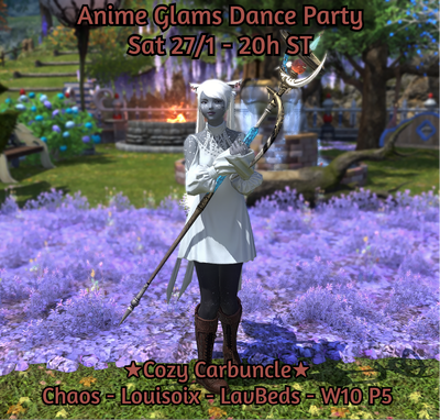 Event image for Anime Glams Dance Party