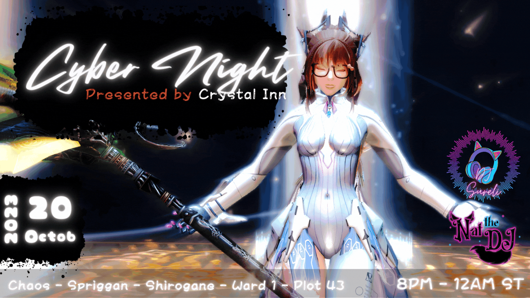 Event image for Crystal Inn presents their "Cyber Night" Party ♪♪