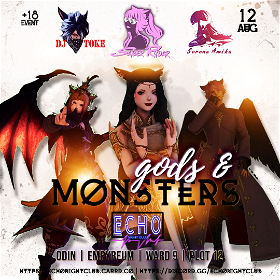 Poster for ECHO - Grand Reopening Event!! (New Venue Launch)