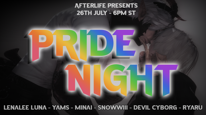 Poster for Pride Night