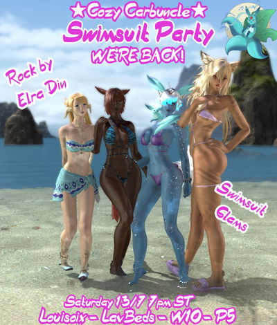 Event image for Swimsuit Pool/Pond Party @ Cozy Carbuncle*