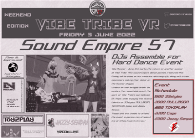 Event image for VTVR: Sound Empire 57