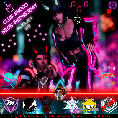 Event image for Club Shodo: Neon Wednesday