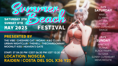 Event image for Summer Beach Festival 2025 SATURDAY