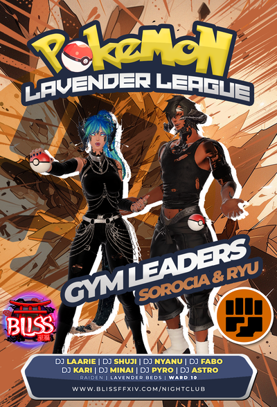 Event image for Bliss | Pokemon Lavender League - Ft. Arclight, The Foxden, Dracarys & Booli Squad