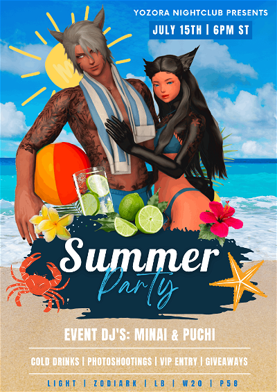 Event image for Summer Party at YOZORA
