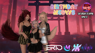 Event image for Bliss | A Trio of Catto Birthdays!