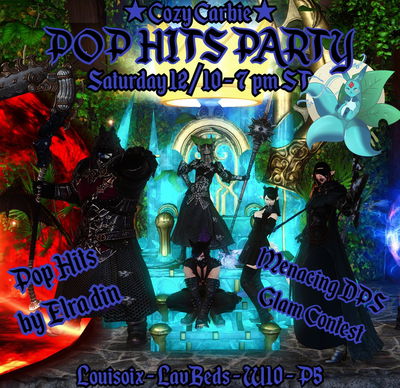 Event image for Pop Hits Party w. Menacing DPS glams contest