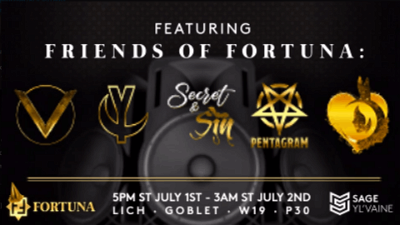 Event image for Fortuna 1 Anniversary Party